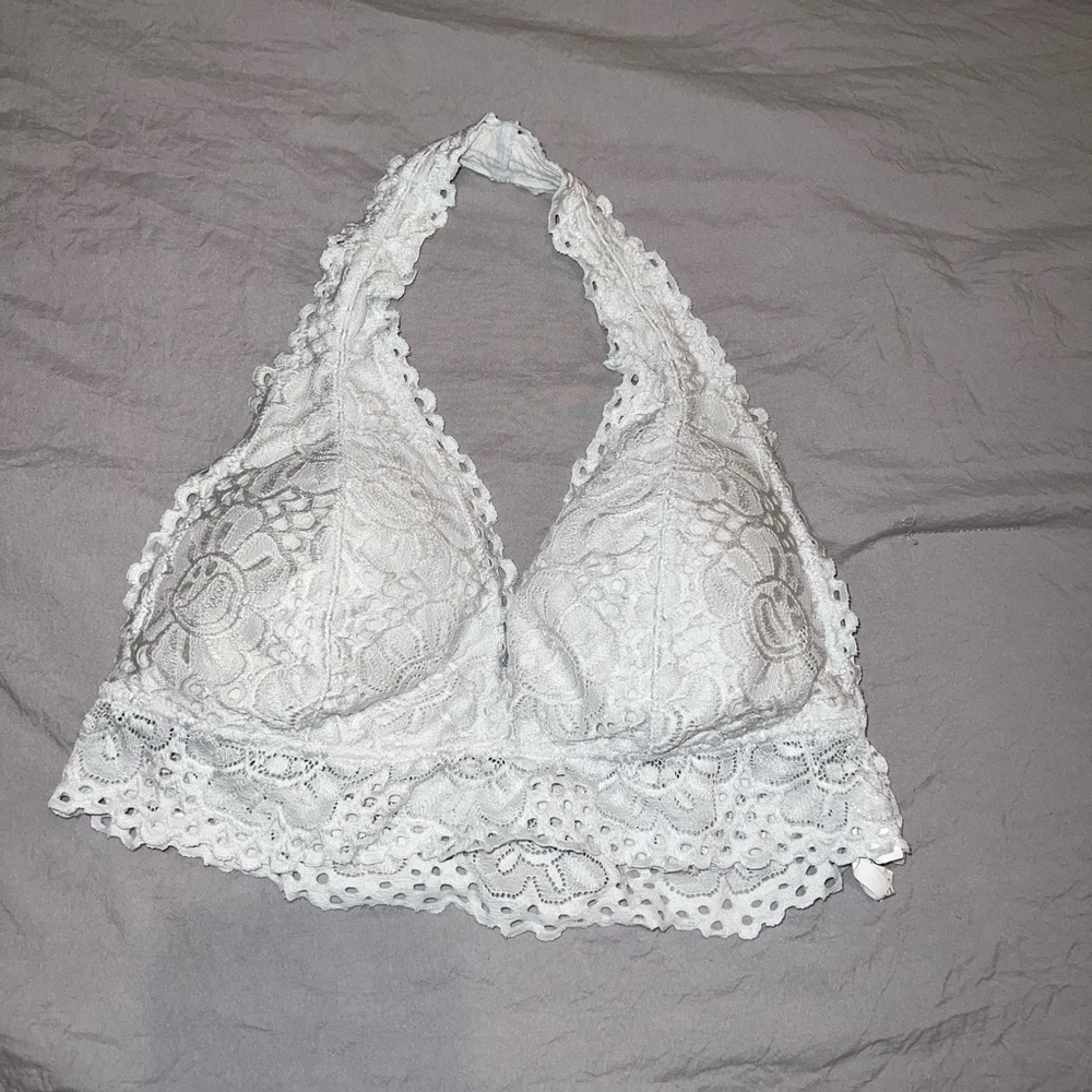Large Aeropostale white bralette